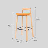 Wooden Luxury Bar Chairs Modern Table Office High Counter Bar Chairs Outdoor Kitchen Dining Room