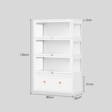 Kids’ Display Storage Cabinet with Glass Doors