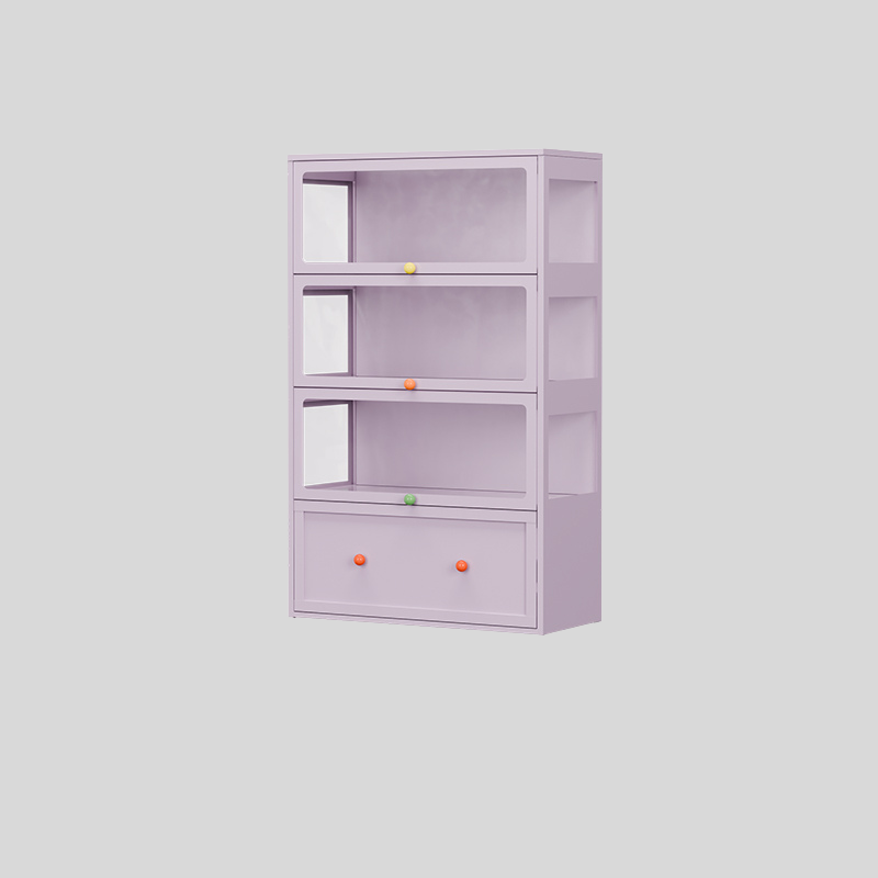 Kids’ Display Storage Cabinet with Glass Doors