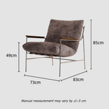 Modern Chenille Lounge Chair – Premium Comfort