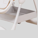 Versatile High Chair with Animal Print Cushion and Multiple Safety Features