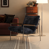 Modern Chenille Lounge Chair – Premium Comfort