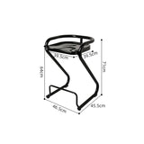 Nordic Leisure Armchair – Ergonomic PP Plastic Frame with Cushioned Seat and Backrest for Café, Balcony & Lounge Spaces