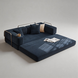 Foldable 55D Sponge Sofa Bed – Pet-Friendly Fabric, Compression Design