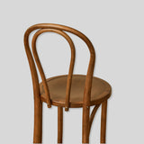 Classic Bentwood Bistro Chair - Timeless Design with Natural Wood Finish