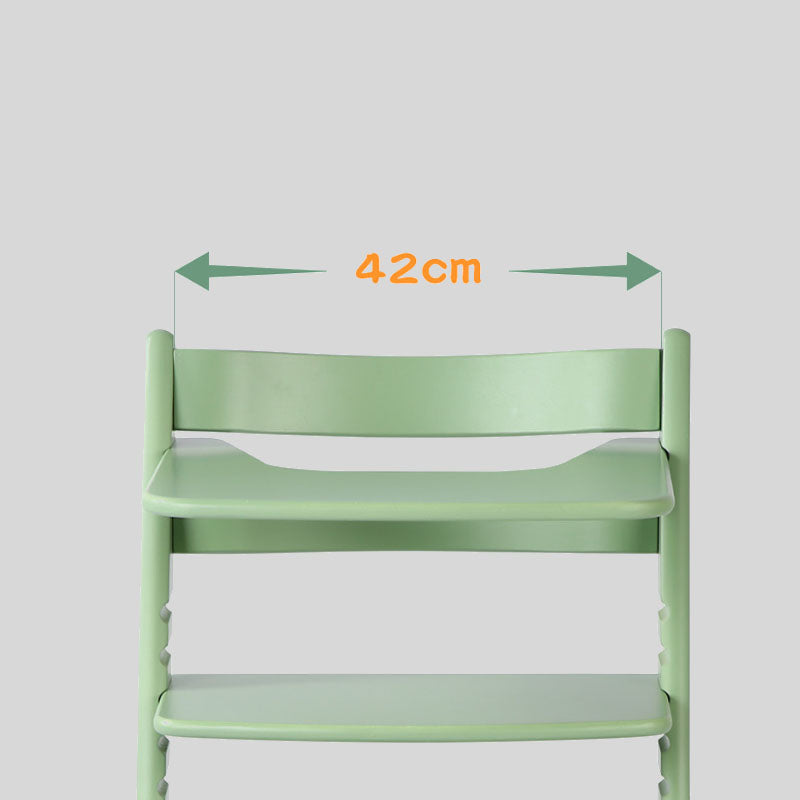 Adjustable Wooden High Chair for Toddlers: Ergonomic, Safe, and Stylish