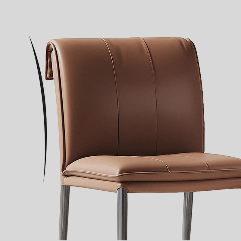 Modern Faux Leather Dining Chair - Stylish and Comfortable Seating Solution