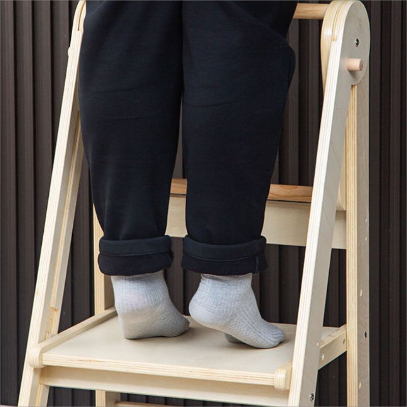 Multi-functional Foldable Children's Kitchen Helper Tower