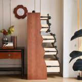 Modern Geometric Wooden Drawer Cabinet