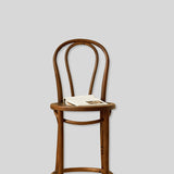 Classic Bentwood Bistro Chair - Timeless Design with Natural Wood Finish