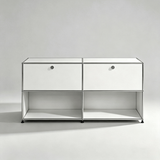 Modular Stainless Steel Sideboard | 1–3 Cabinet Storage System