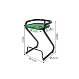 Nordic Leisure Armchair – Ergonomic PP Plastic Frame with Cushioned Seat and Backrest for Café, Balcony & Lounge Spaces