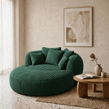 Customizable Comfy High Density Sponge Floor Lazy Compression Sofa
