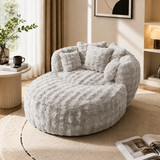 Customizable Comfy High Density Sponge Floor Lazy Compression Sofa