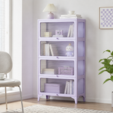 Steel Frame Tempered Glass Display Cabinet | Flip-Up Doors | Removable Legs