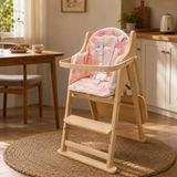 Baby High Chair Cushion with 5-Point Harness for Toddlers | STOOLTOPIA