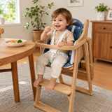 Baby High Chair Cushion with 5-Point Harness for Toddlers | STOOLTOPIA