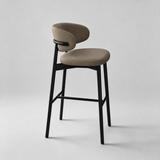 Oleandro Solid Wood Counter & Bar Stool – Leather, 65cm / 75cm