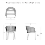 Dames Bar Chair – Modern Coastal High Stool for Outdoor & Indoor Spaces with White Ash Wood & PE Rattan