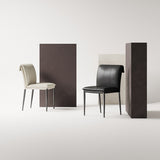 Modern Faux Leather Dining Chair - Stylish and Comfortable Seating Solution