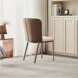 Modern Upholstered Dining Chair with Precise Measurements for Optimal Comfort