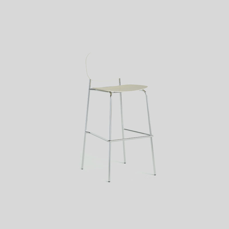 Modern Bar Chairs High Island Stools Transparent Commercial Accent Bar Chairs Plastic Counter Nordic Banqueta Furniture