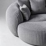Customizable Comfy High Density Sponge Floor Lazy Compression Sofa