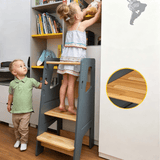 Adjustable Kids' High Chair with Multi-Color Options - StoolTopia
