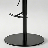 Adjustable Swivel Bar Stool - Velvet Counter Height Chair with Backrest - StoolTopia