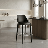 American Solid Wood Bar Chairs for Bar Furniture Modern Minimalist Front Desk Chair Nordic Designer Light Luxury High Bar Chair - StoolTopia