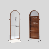 Arched Full - Length Mirror Cabinet - StoolTopia