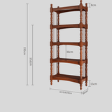 Arched Multi - Layer Bookshelf - StoolTopia