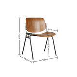Bentwood Bar Stool – Premium Solid Wood & Leather Seating - StoolTopiaBar Stool