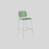 Modern Bar Chairs High Island Stools Transparent Commercial Accent Bar Chairs Plastic Counter Nordic Banqueta Furniture