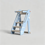 Children’s Adjustable Foldable Step Stool with Safety Handle - StoolTopia