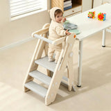 Children’s Adjustable Foldable Step Stool with Safety Handle - StoolTopia