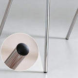 Contemporary Acrylic Armchair - Stylish Dining & Café Chair with Chrome Frame - StoolTopia