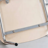 Contemporary Acrylic Armchair - Stylish Dining & Café Chair with Chrome Frame - StoolTopia