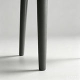 Contemporary Dual-Tone Leather Armchair - Modern Dining Chair with Comfort Design - StoolTopia