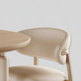 Contemporary Faux Leather Dining Chair - Elegant and Comfortable Seating - StoolTopia