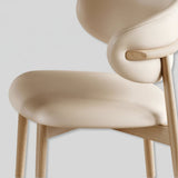 Contemporary Faux Leather Dining Chair - Elegant and Comfortable Seating - StoolTopia