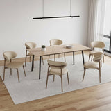 Contemporary Faux Leather Dining Chair - Elegant and Comfortable Seating - StoolTopia