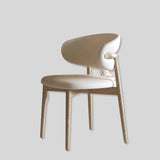 Contemporary Faux Leather Dining Chair - Elegant and Comfortable Seating - StoolTopia