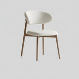 Contemporary Faux Leather Dining Chair - Elegant and Comfortable Seating - StoolTopia