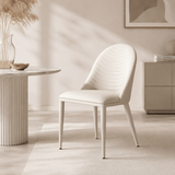 Contemporary Leather Dining Chair - Elegance and Comfort - StoolTopia