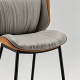Contemporary Padded Bar Stool with Sleek Metal Legs for Modern Spaces - StoolTopia