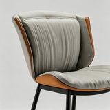 Contemporary Padded Bar Stool with Sleek Metal Legs for Modern Spaces - StoolTopia
