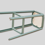 Contemporary PP Bar Stool with Textured Seat – Modern Minimalist Design - StoolTopia