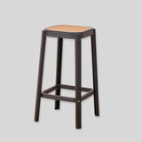 Contemporary PP Bar Stool with Textured Seat – Modern Minimalist Design - StoolTopia