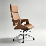 Contemporary Swivel Chair with Wooden Frame and High - Quality Upholstery - StoolTopia
